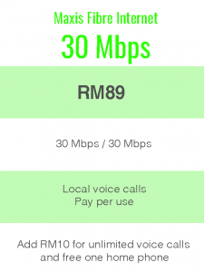 Package Info - maxis 30