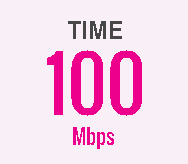 time broadband 100Mbps