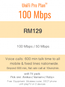 Package Info - unifi 100mbps